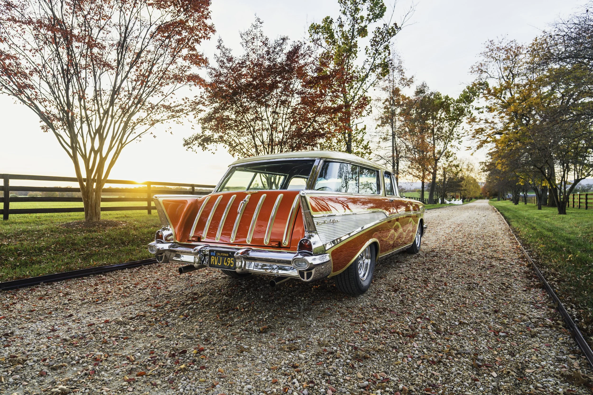 1957 Chevrolet Nomad - Orange 8518 — Callaway Classics - Classic
